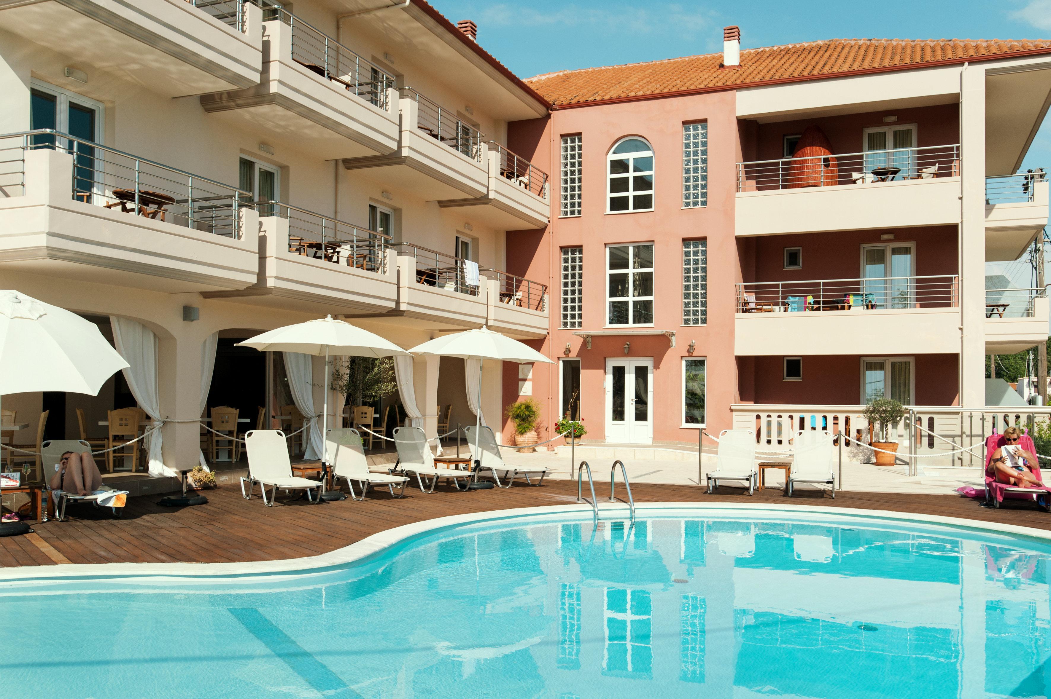 Ammos Bay Hotel Ammoudia Exterior photo