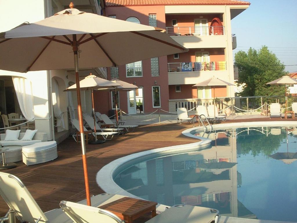 Ammos Bay Hotel Ammoudia Exterior photo